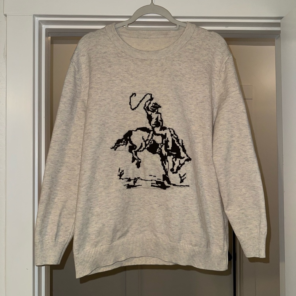Cowboy sweater